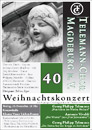 Plakat zu den TC-Weihnachtskonzerten 2013